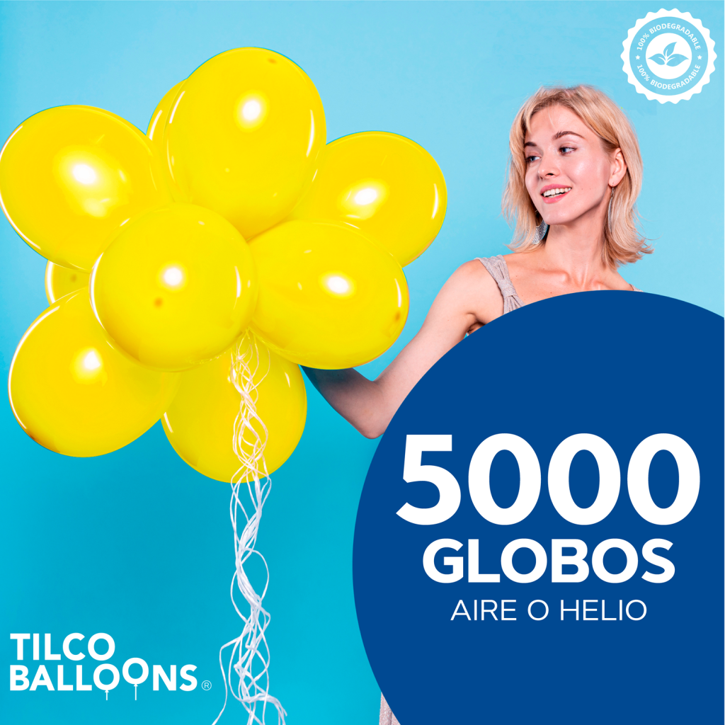 Globos rosas de 9 pulgadas (5000 pzas) - Tilco Balloons