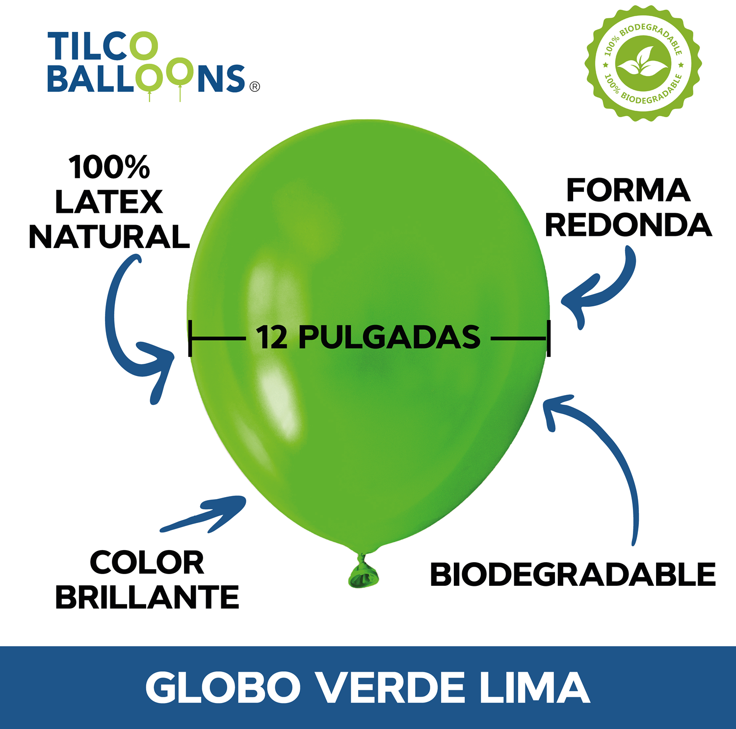 Globo 12 Fashion Verde Lima ⋆ Kboom