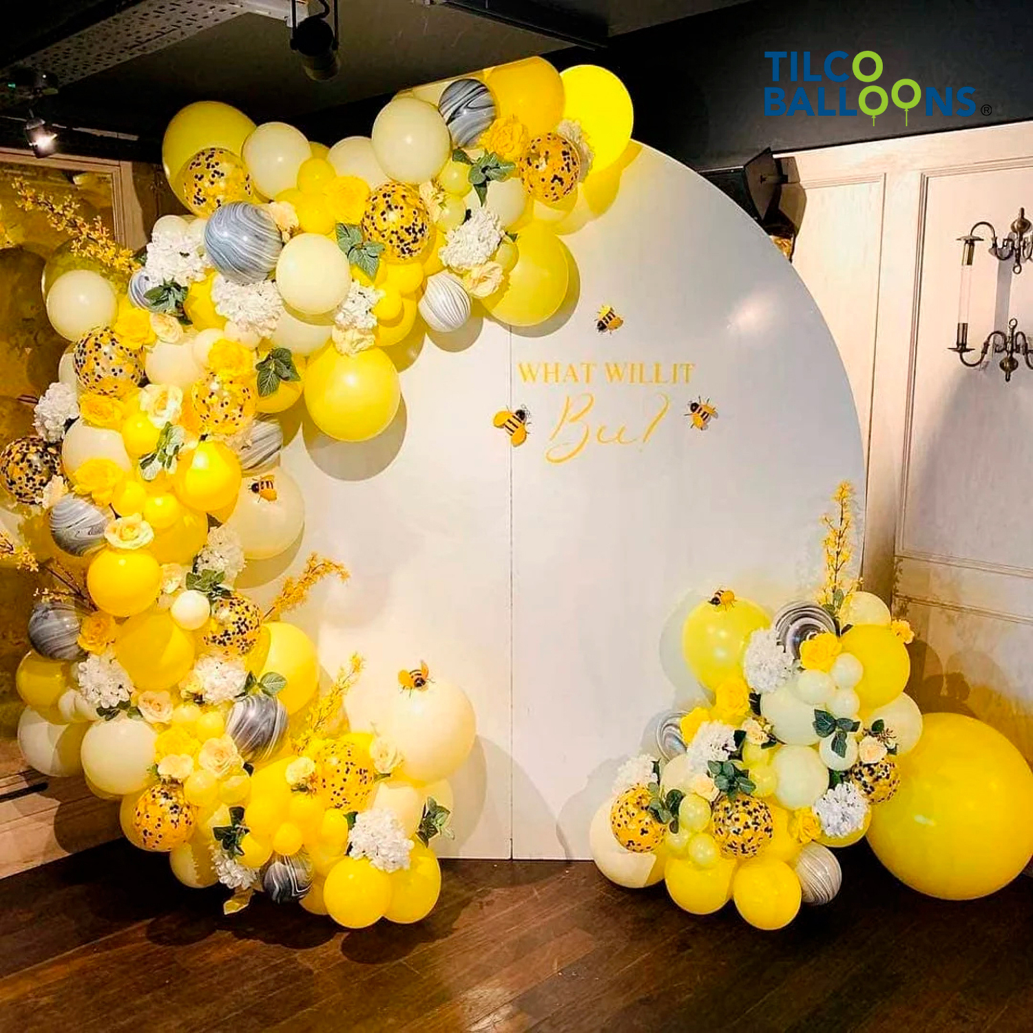 Globos plateados de 24 pulgadas (700 pzas) - Tilco Balloons