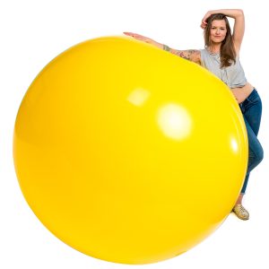 Karenhi 4 globos gigantes de 72 pulgadas, globos grandes y redondos de  látex, globos gigantes, globos resistentes, bola inflable grande para