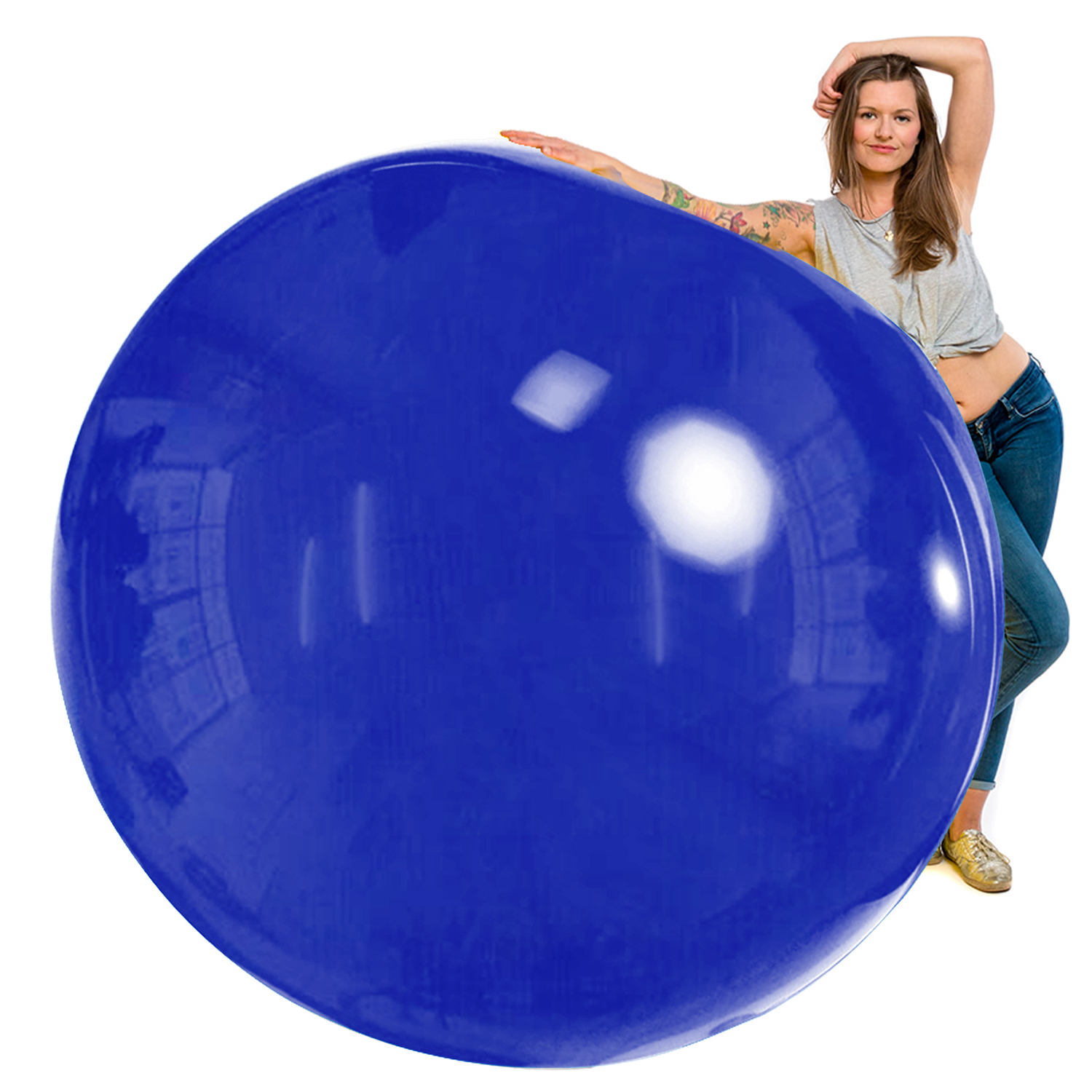 Globos gigantes azul rey de 72 pulgadas (40 pzas) - Tilco Balloons