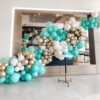 Globos turquesas de 24 pulgadas (10 pzas) - Imagen 4