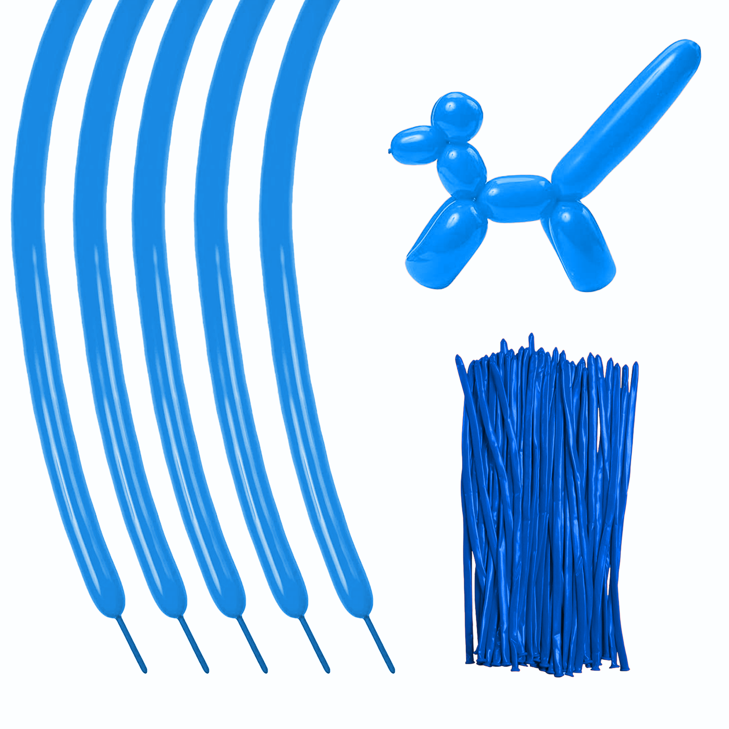 Globos azul rey de 9 pulgadas (5000 pzas) - Tilco Balloons