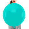 Globos turquesas de 24 pulgadas (10 pzas)