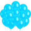 Globos azul cielo de 12 pulgadas (3000 pzas)